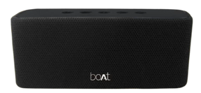 Premium Black Bluetooth home speaker with boat logo