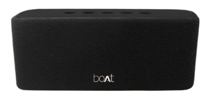 Premium Black Bluetooth home speaker with boat logo