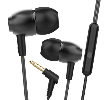 BassHeads 162 | Wired Earphone Made with Durable Coated Cable, Premium 10mm Drivers, Super Extra Bass, In-Built Mic