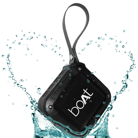 Stone 200 | Mini Bluetooth Speaker with 10 Hours of Playtime, IPX6 Water Resistant, Smart Integrated Controls